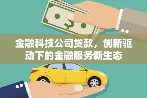 长岛金融科技公司贷款，创新驱动下的金融服务新生态