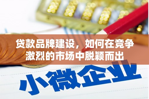 长岛贷款品牌建设，如何在竞争激烈的市场中脱颖而出