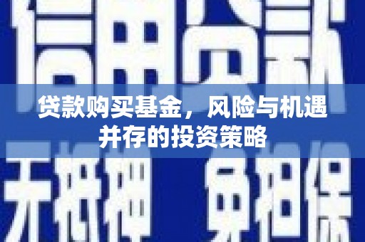 长岛贷款购买基金，风险与机遇并存的投资策略