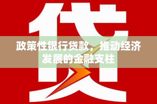 长岛政策性银行贷款，推动经济发展的金融支柱
