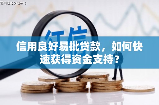 长岛信用良好易批贷款，如何快速获得资金支持？