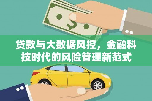 长岛贷款与大数据风控，金融科技时代的风险管理新范式