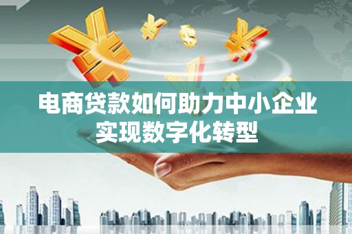 长岛电商贷款如何助力中小企业实现数字化转型