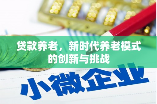 长岛贷款养老，新时代养老模式的创新与挑战