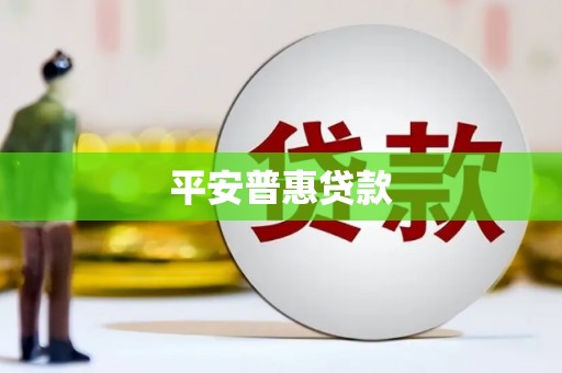 长岛平安普惠贷款