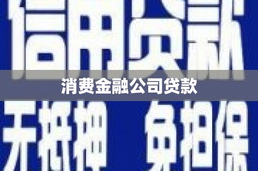 长岛消费金融公司贷款
