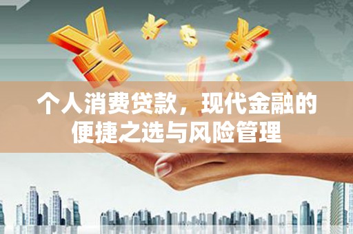 长岛个人消费贷款，现代金融的便捷之选与风险管理