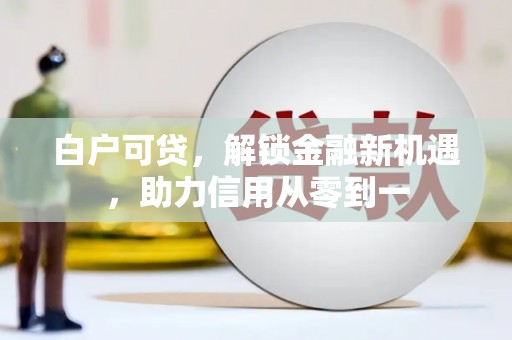 长岛白户可贷，解锁金融新机遇，助力信用从零到一