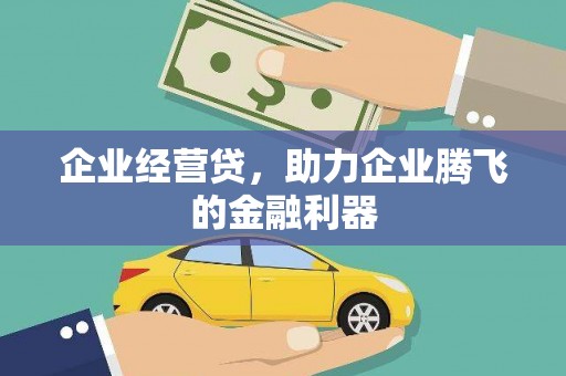 长岛企业经营贷，助力企业腾飞的金融利器