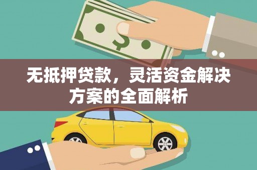 长岛无抵押贷款，灵活资金解决方案的全面解析
