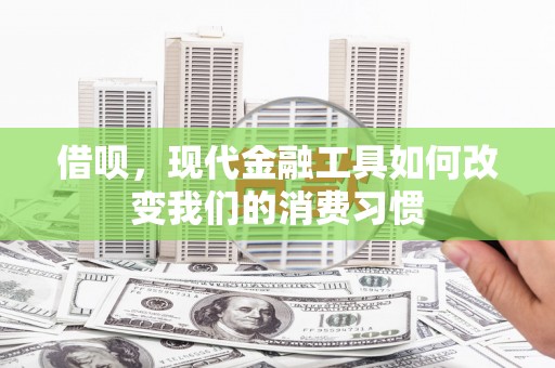 长岛借呗，现代金融工具如何改变我们的消费习惯