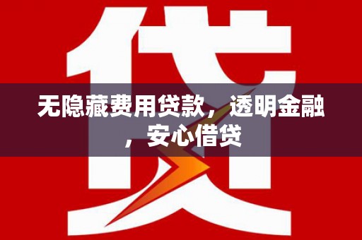 长岛无隐藏费用贷款，透明金融，安心借贷
