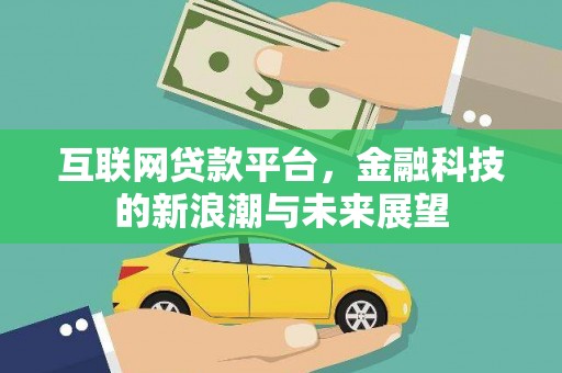 长岛互联网贷款平台，金融科技的新浪潮与未来展望