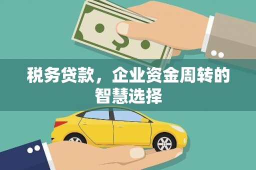 长岛税务贷款，企业资金周转的智慧选择