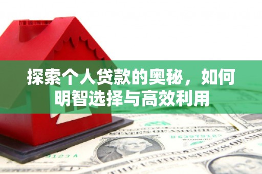 长岛探索个人贷款的奥秘，如何明智选择与高效利用