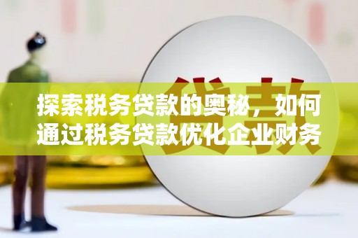 长岛探索税务贷款的奥秘，如何通过税务贷款优化企业财务