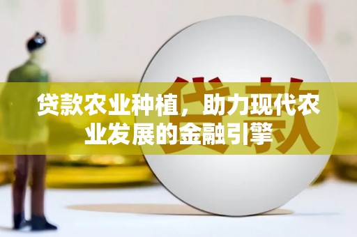 长岛贷款农业种植，助力现代农业发展的金融引擎