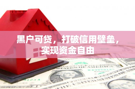 长岛黑户可贷，打破信用壁垒，实现资金自由