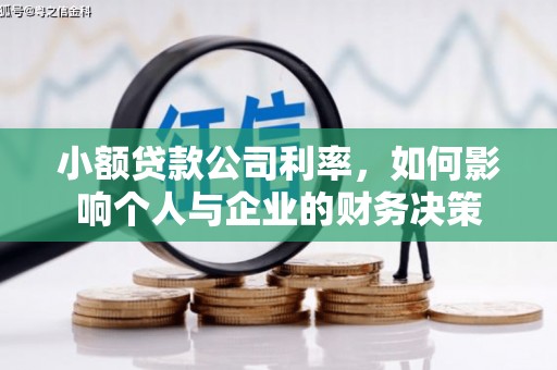 长岛小额贷款公司利率，如何影响个人与企业的财务决策