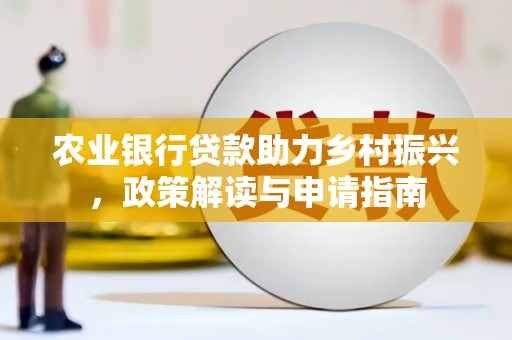 长岛农业银行贷款助力乡村振兴，政策解读与申请指南