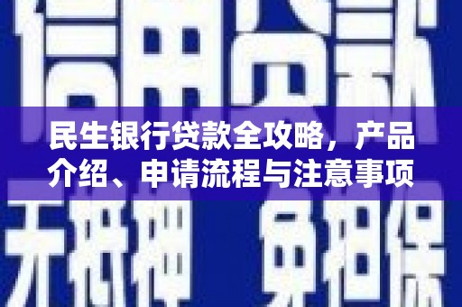 长岛民生银行贷款全攻略，产品介绍、申请流程与注意事项